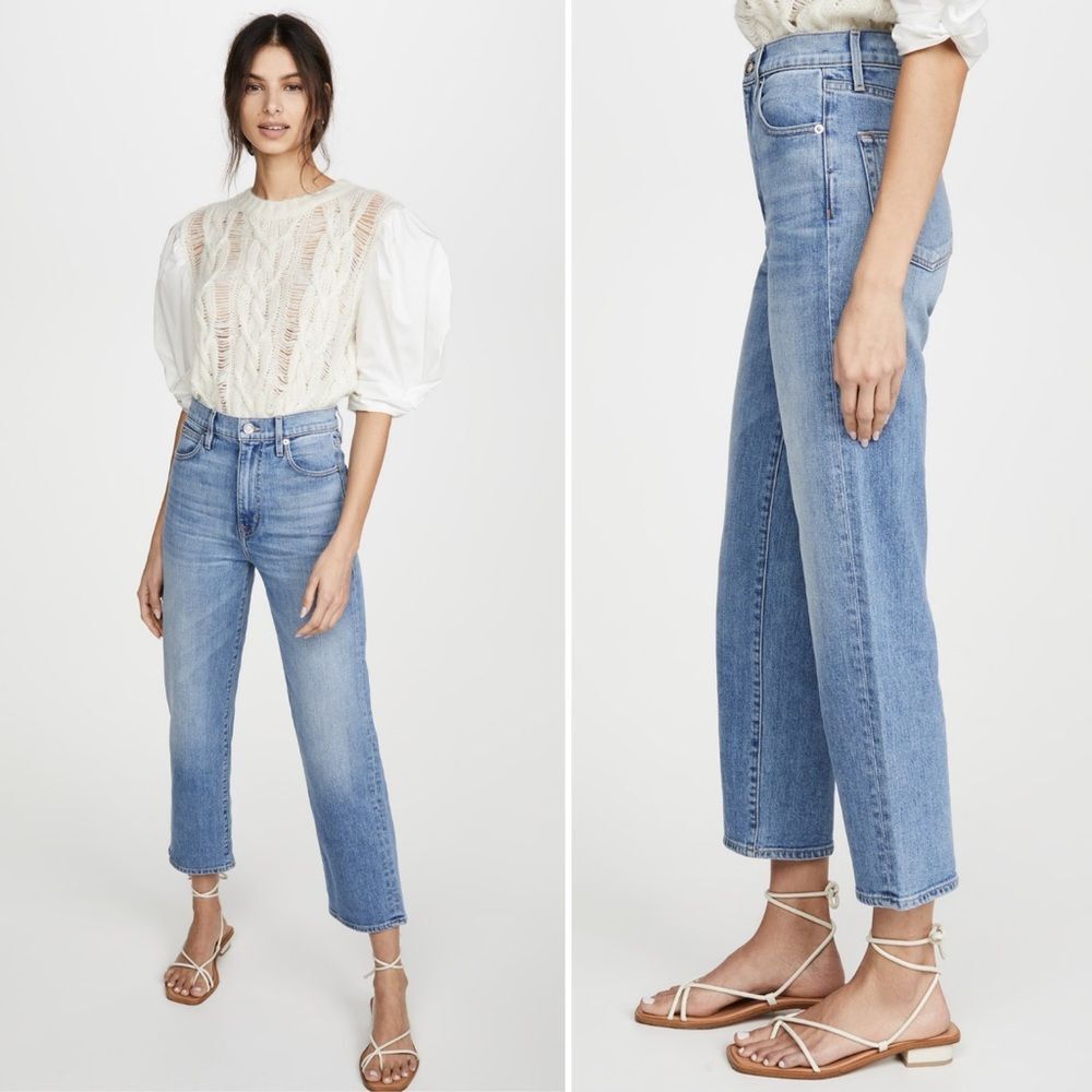 SLVRLAKE Blue Straight Leg Jeans - Picture 2 of 14